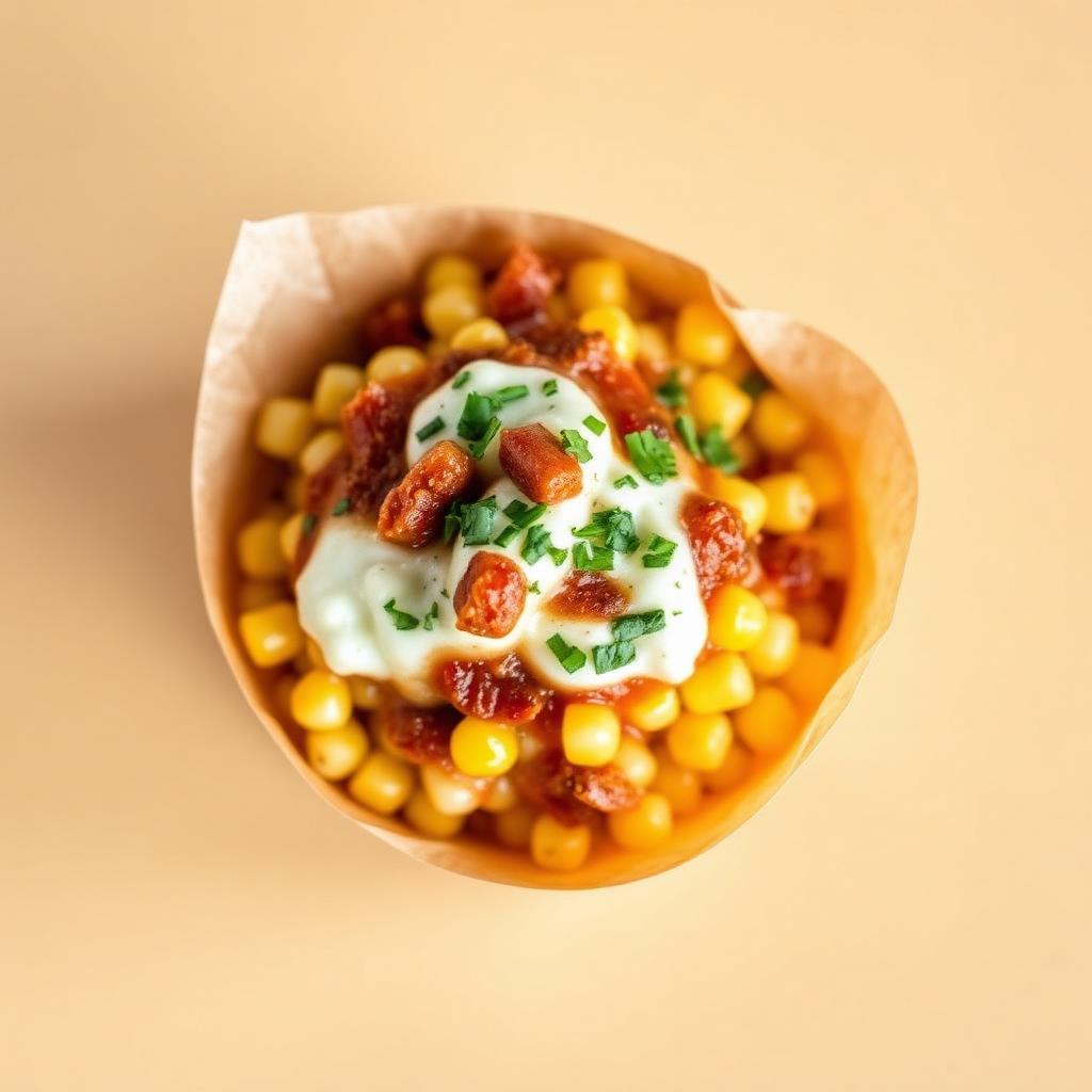 Signature corn cup